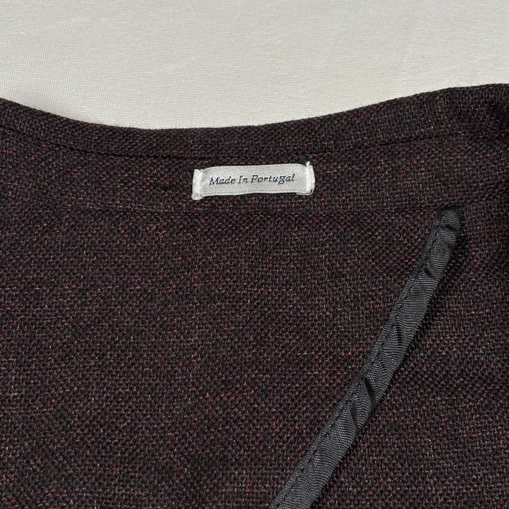 Peter Millar Sport Coat Mens 50T Burgundy Wool Blend Unstructured Blazer Jacket